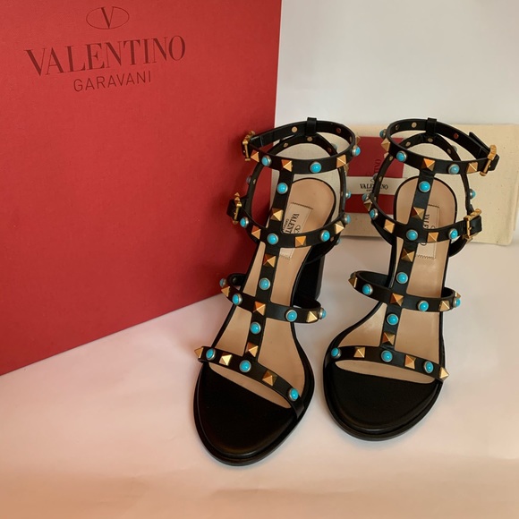 Valentino Rolling Rockstud 90mm Sandals - Picture 2 of 8